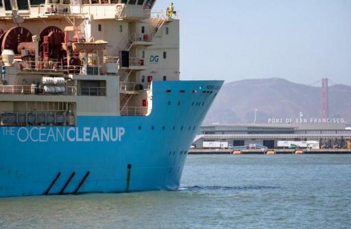 "Ocean Cleanup": grote schoonmaakactie op Stille Oceaan is begonnen