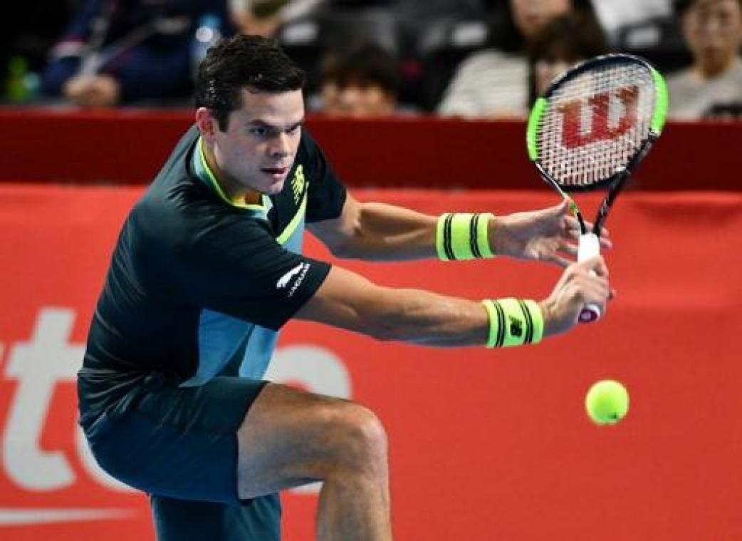 European Open - Milos Raonic: "Ik verwachtte een moeilijke match en dat was het geval"
