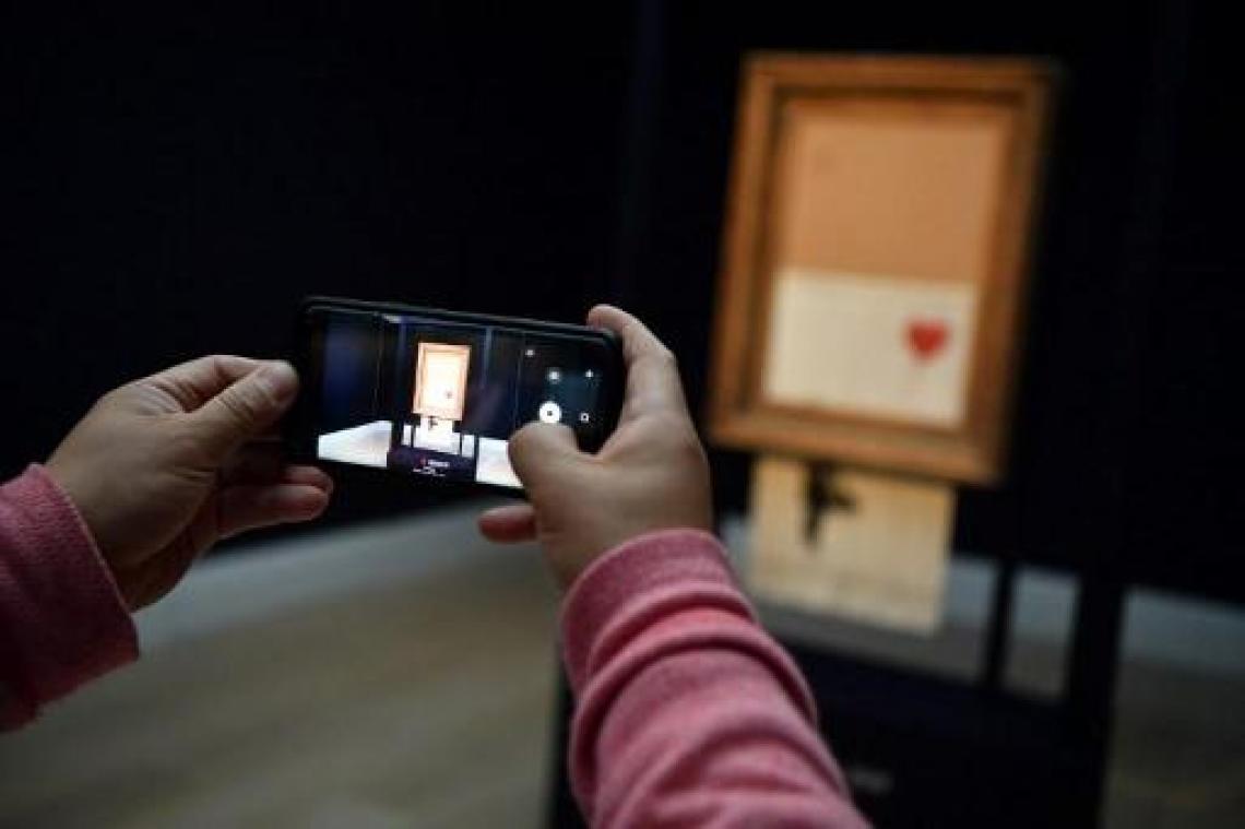 Banksy wou zijn werk bij veiling volledig vernietigen
