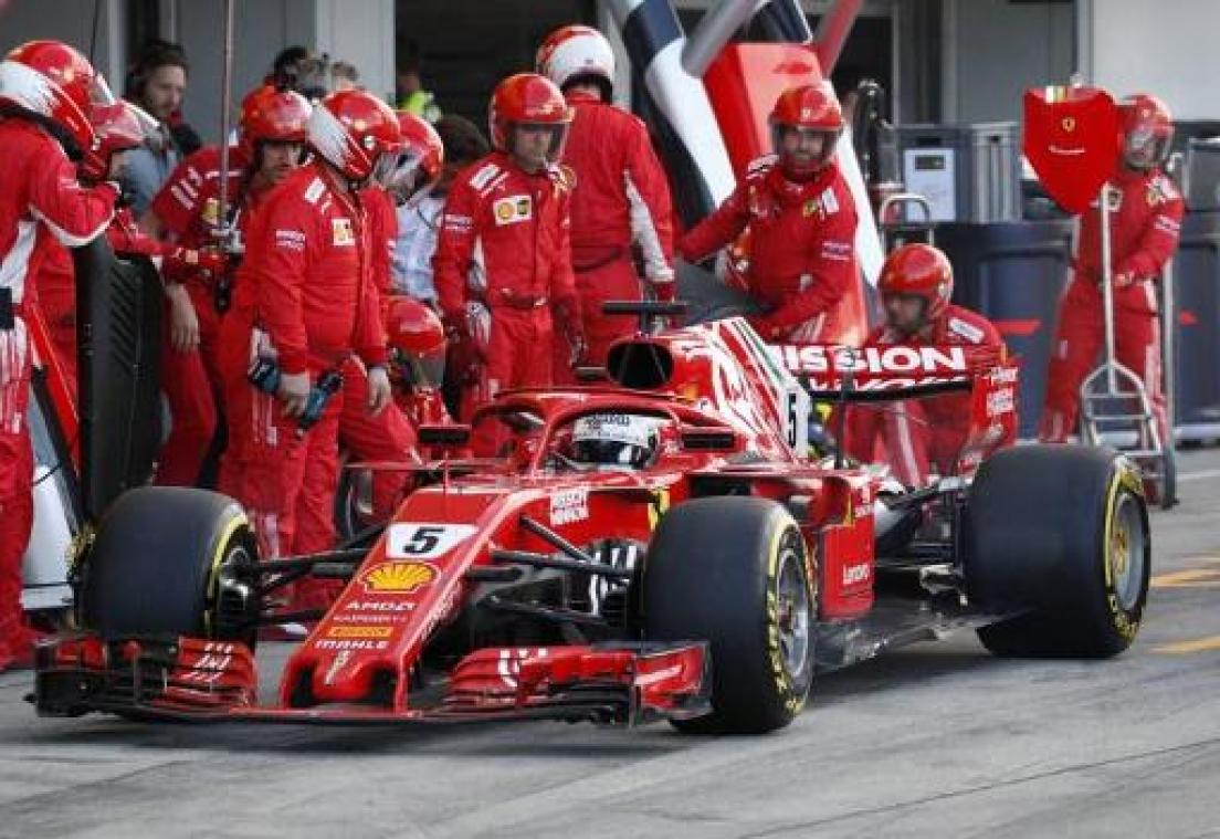 F1 - GP van de Verenigde Staten - Gridstraf voor Vettel in Austin
