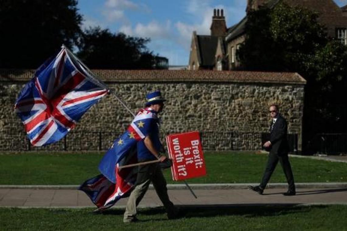 Tienduizenden EU-aanhangers betogen in Londen voor nieuw referendum over brexit