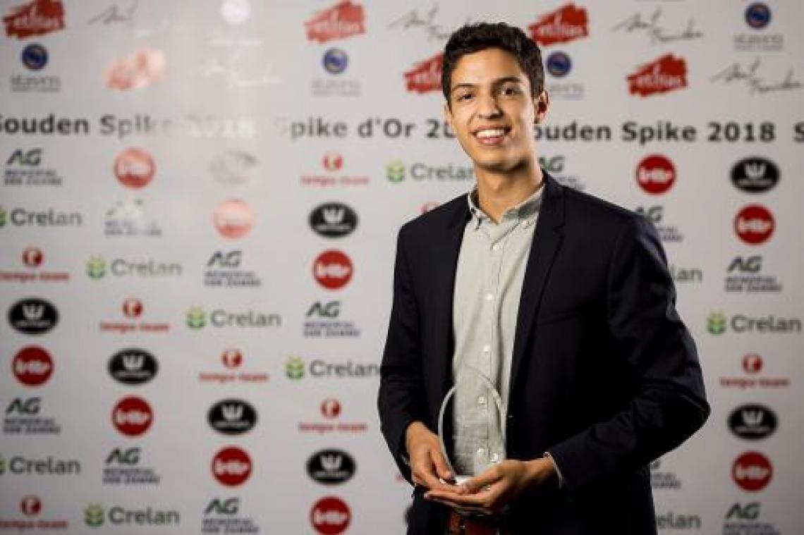 Gouden Spike - Belofte van het Jaar Jonathan Sacoor: "2019 wordt opnieuw een heel speciaal jaar"