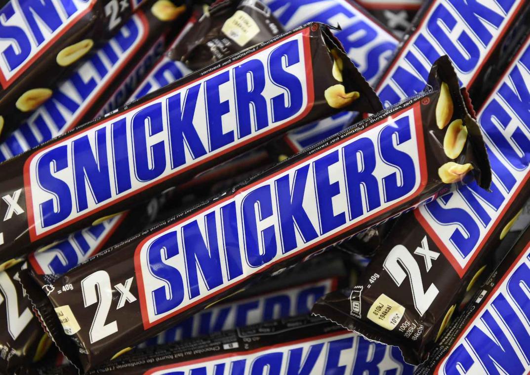 Vijftien ton Snickers verband in de Gazastrook