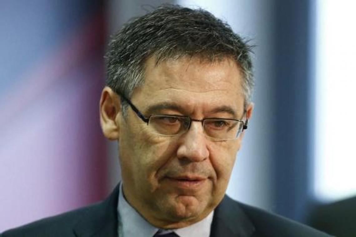 Barcelona-voorzitter Bartomeu: "Terugkeer Neymar is niet aan de orde"