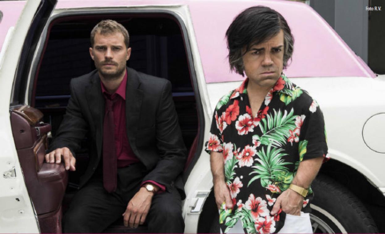 MOVIES. 'My Dinner With Hervé': De zotte nacht van Christian Grey en Tyrion Lannister