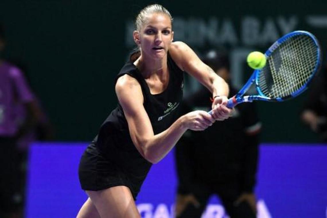 Karolina Pliskova stoot door naar halve finales