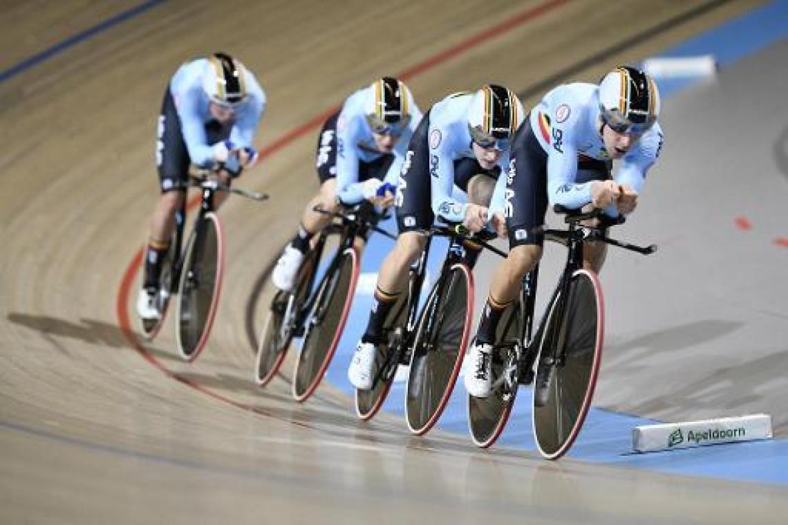 Belgische achtervolgingsploeg pakt Belgisch record