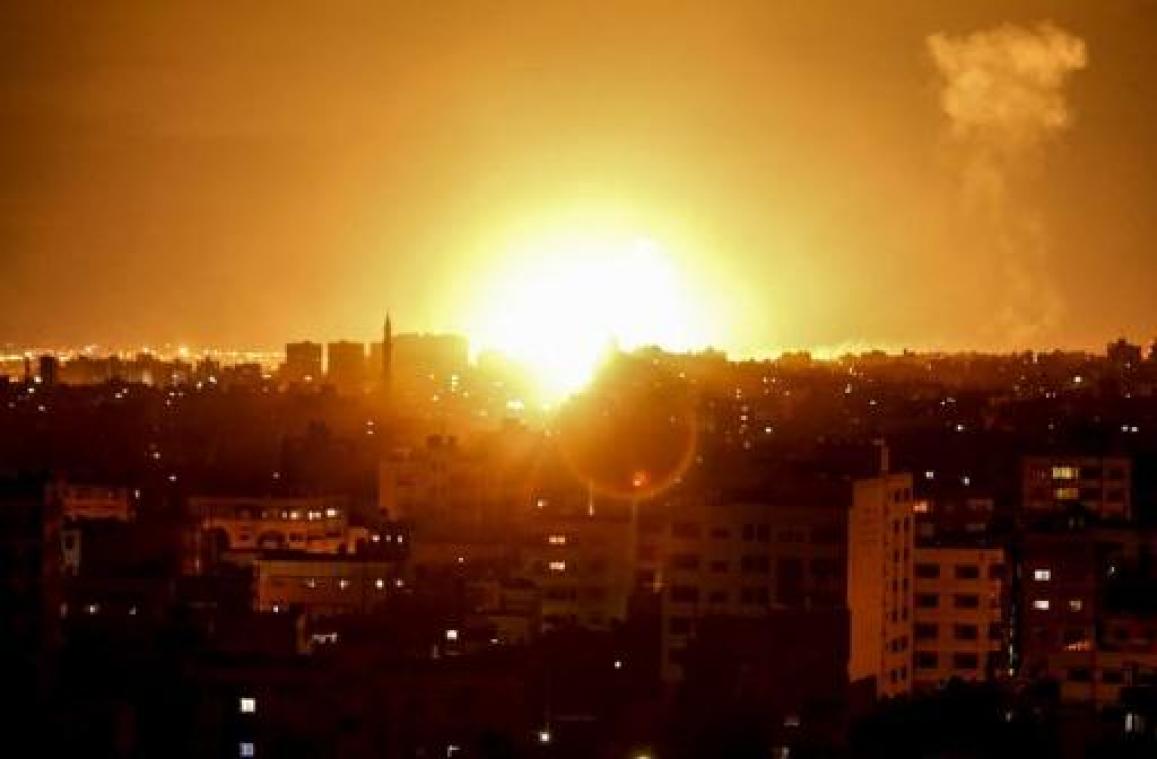 Israël voert luchtaanvallen uit op Gazastrook