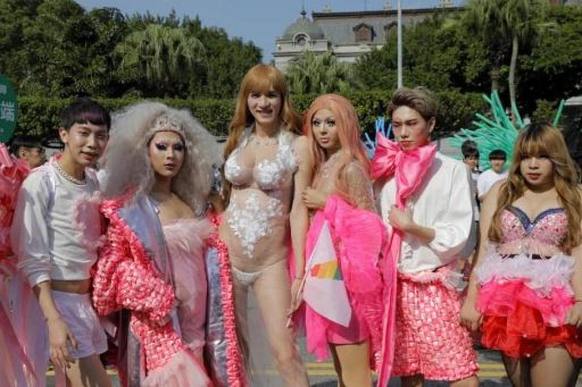Meer dan 100.000 deelnemers op LGBT-parade in Taiwan