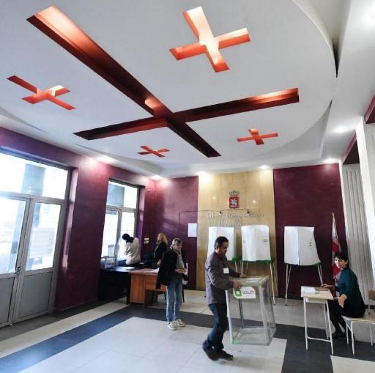 Stembureaus in Georgië geopend