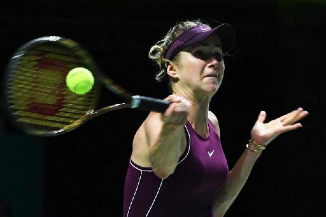 Elina Svitolina verzekert zich van eerste grote eindzege