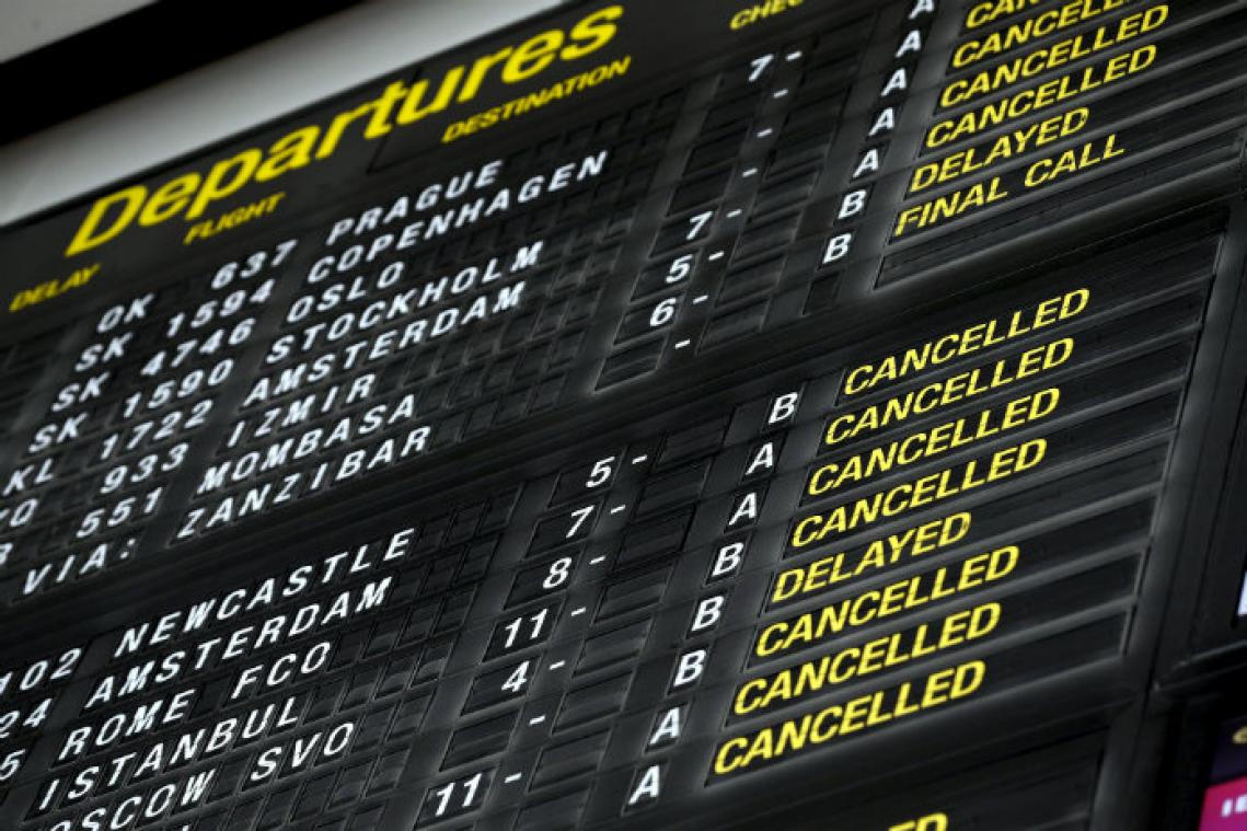 Problemen in Zaventem nog niet van de baan