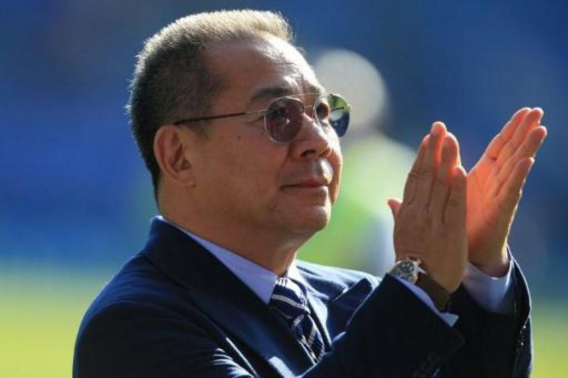 Helikopter Leicester City neergestort - Ook OH Leuven rouwt om overleden eigenaar Vichai Srivaddhanaprabha