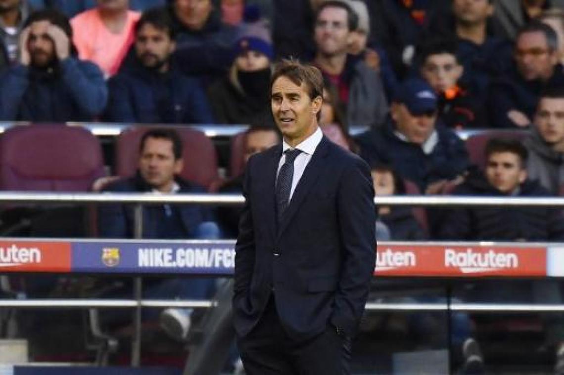 Primera Division - Real Madrid beëindigt samenwerking met coach Julen Lopetegui