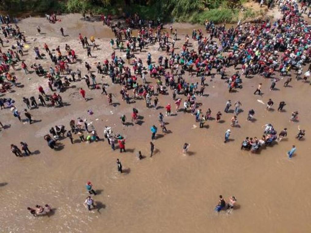 Tweede grote migrantenkaravaan in Mexico vertrokken richting VS