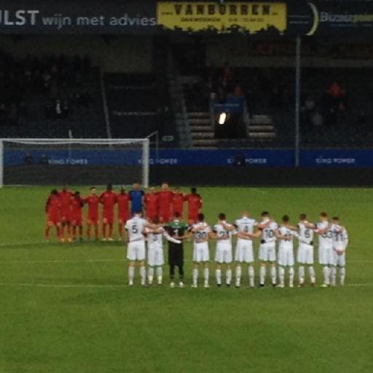 OHL houdt tijdens match tegen Tubize eerbetoon aan overleden voorzitter