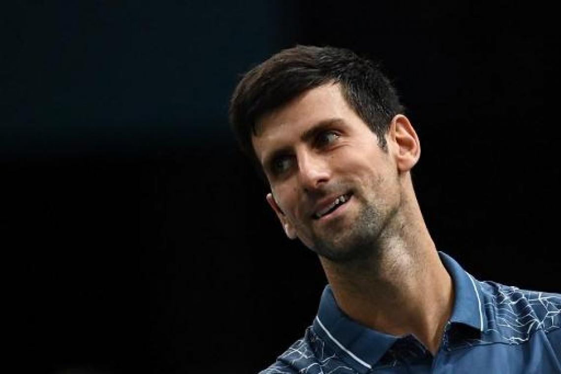 ATP Parijs - Djokovic bereikt finale na thriller tegen Federer
