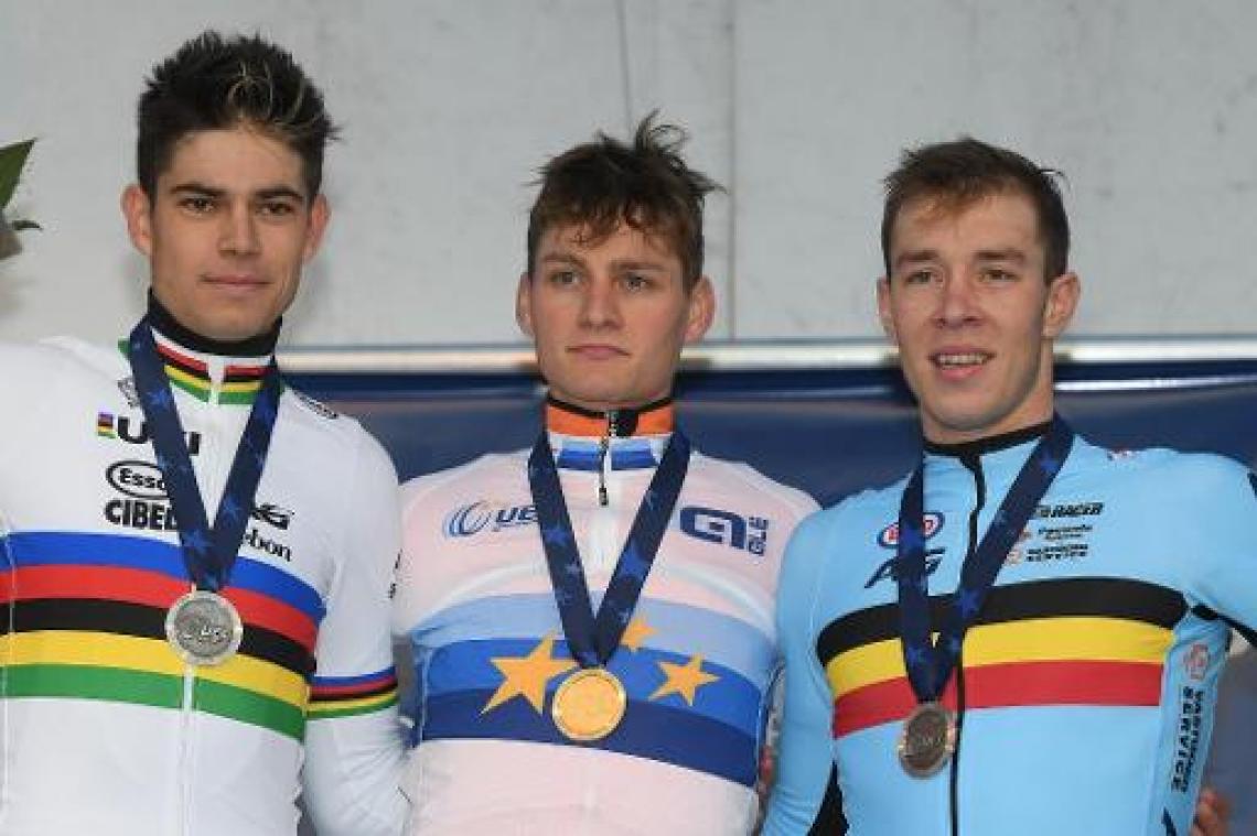 Mathieu van der Poel soleert naar nieuwe Europese titel, voor Van Aert en Sweeck