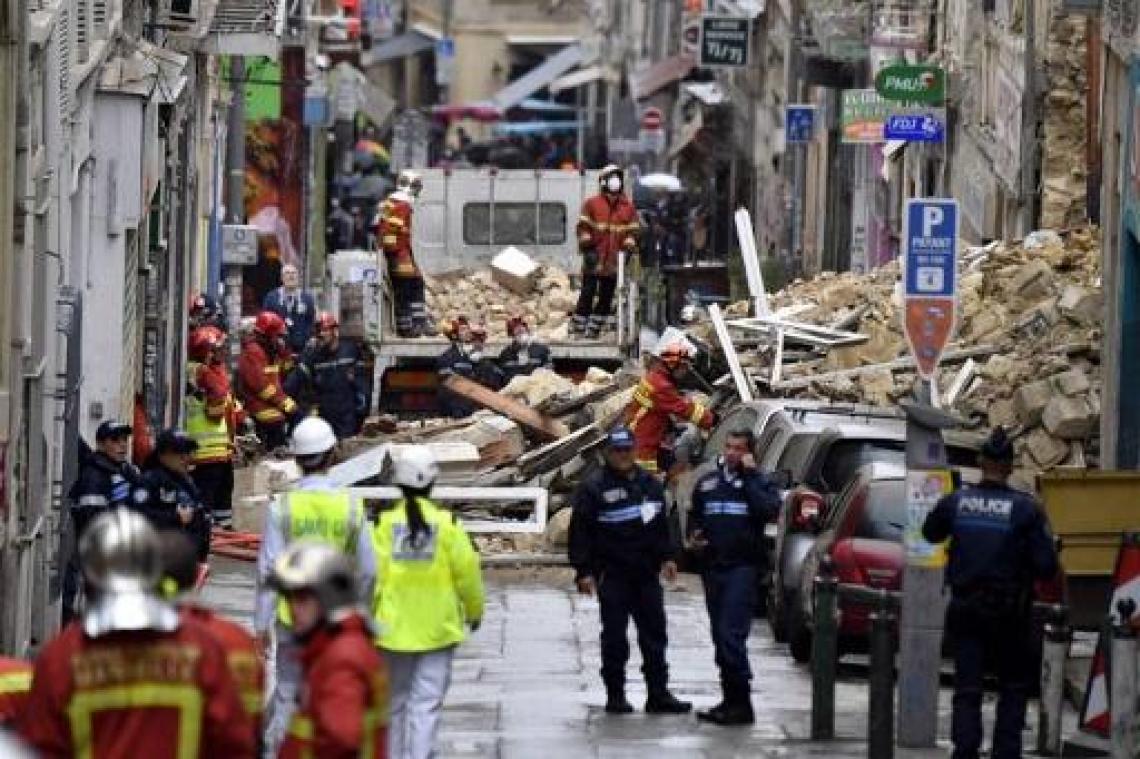 Instorting gebouwen Marseille: "tien vermisten"