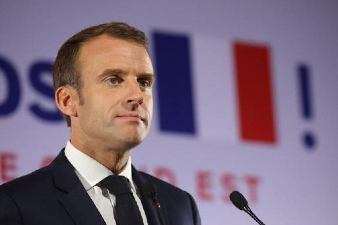 Macron pleit in interview voor Europees leger