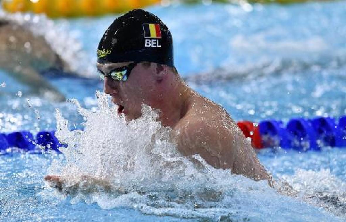 Basten Caerts (21) geeft studies voorrang en zet punt achter zwemcarrière