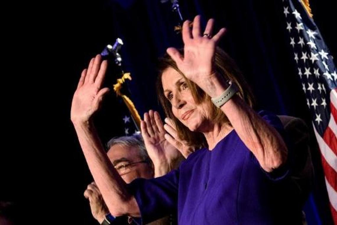 Nancy Pelosi pleit voor "checks and balances" voor Trump