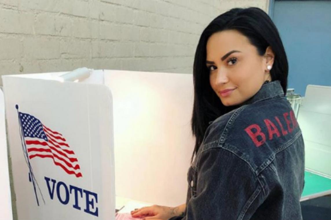 Demi Lovato maakt Instagram-comeback met 'stemfie'