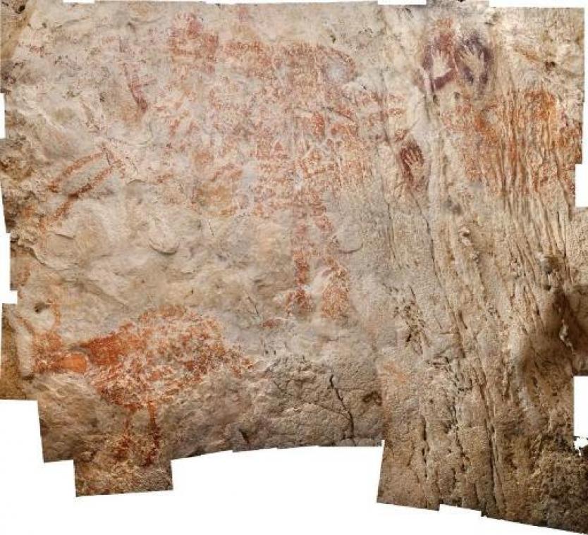 Oudste figuratieve rotstekening ter wereld ontdekt in Kalimantan