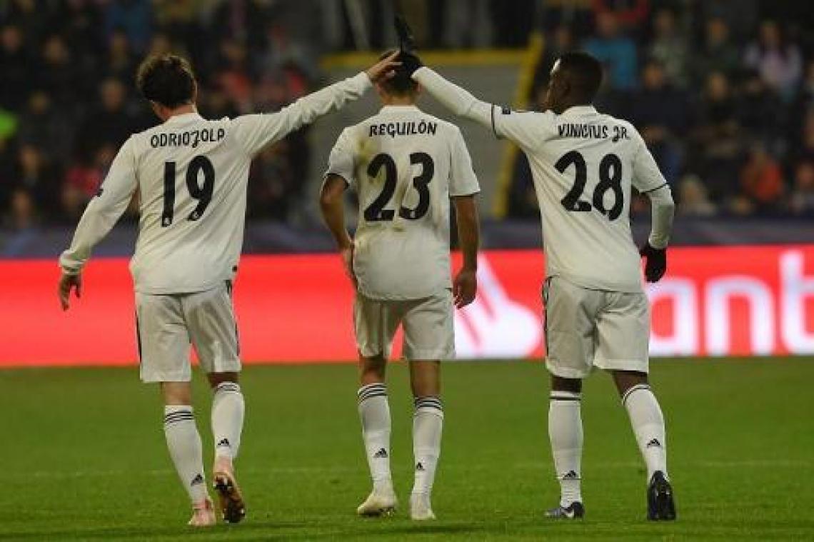 Champions League - Real Madrid haalt met Courtois in doel zwaar uit bij Plzen