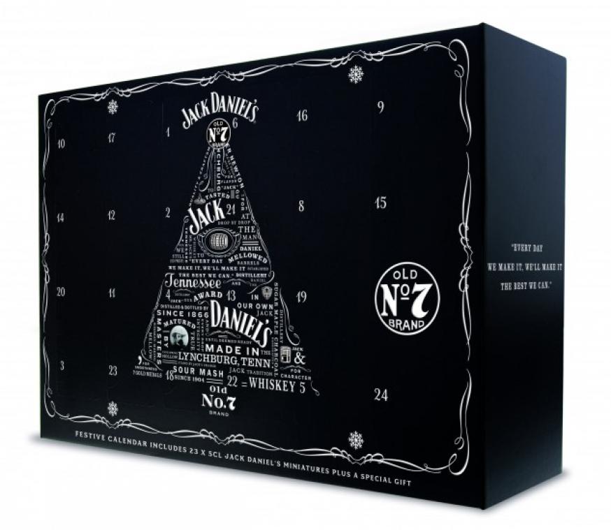 Jack Daniels fleurt feestdagen op met adventskalender met whiskey