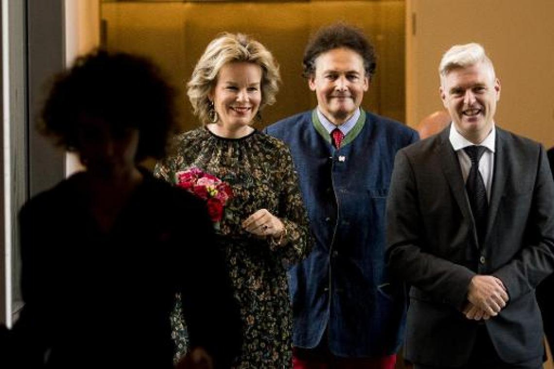 Koningin Mathilde bezoekt tentoonstelling over familie Arenberg in Leuven