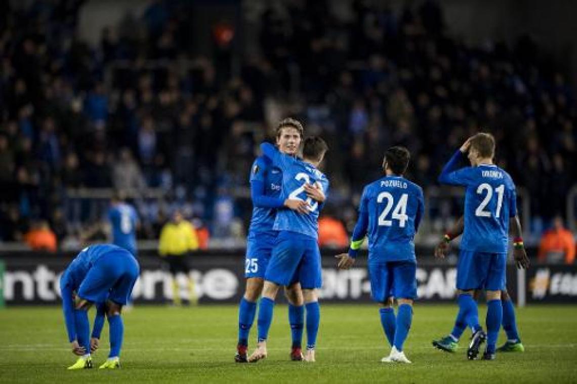 Europa League - Invaller Berge houdt Racing Genk tegen Besiktas op koers voor Europese lente