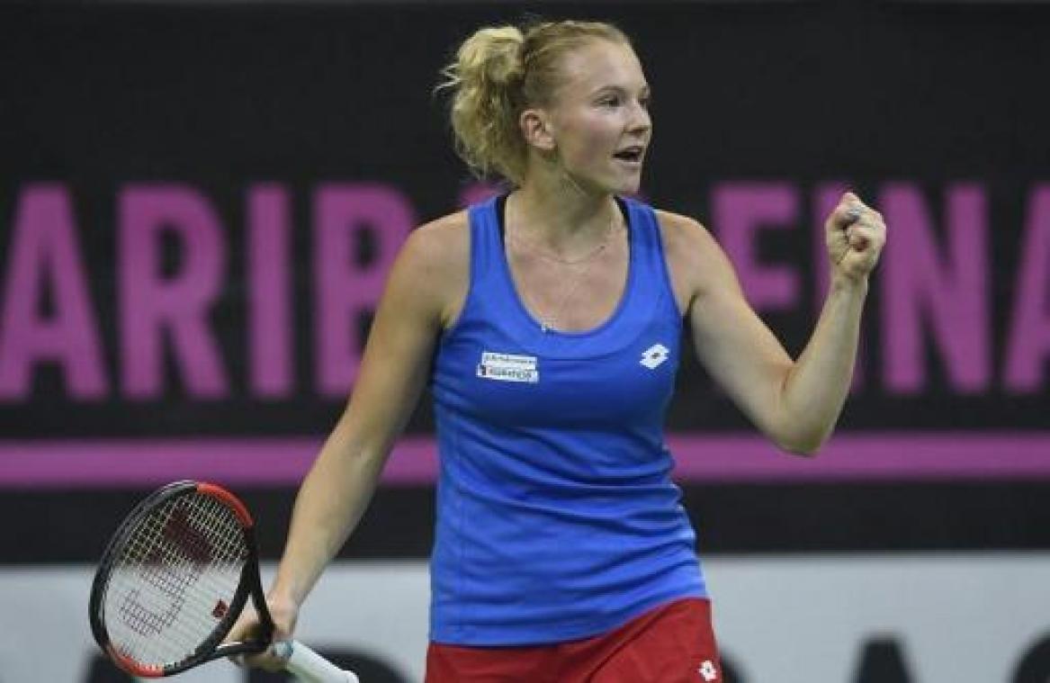 Fed Cup - Tsjechië comfortabel aan de leiding in finale