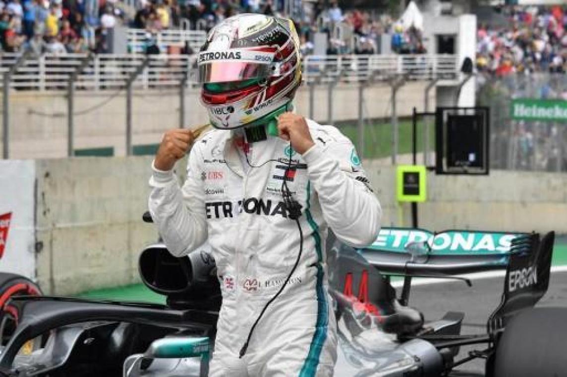 F1 - GP van Brazilië - Lewis Hamilton pakt de pole, Stoffel Vandoorne laatste