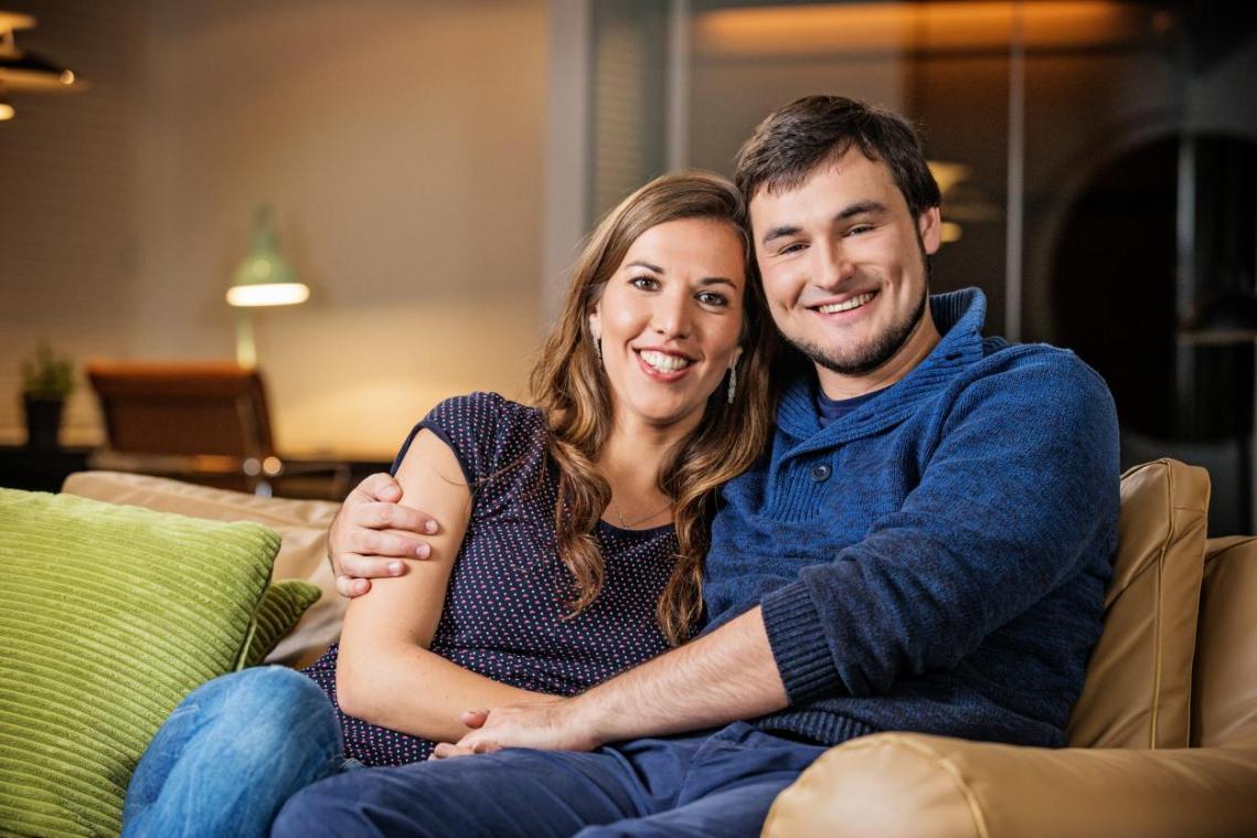 Nicolas en Evelien uit 'Blind Getrouwd' krijgen zoon Xander