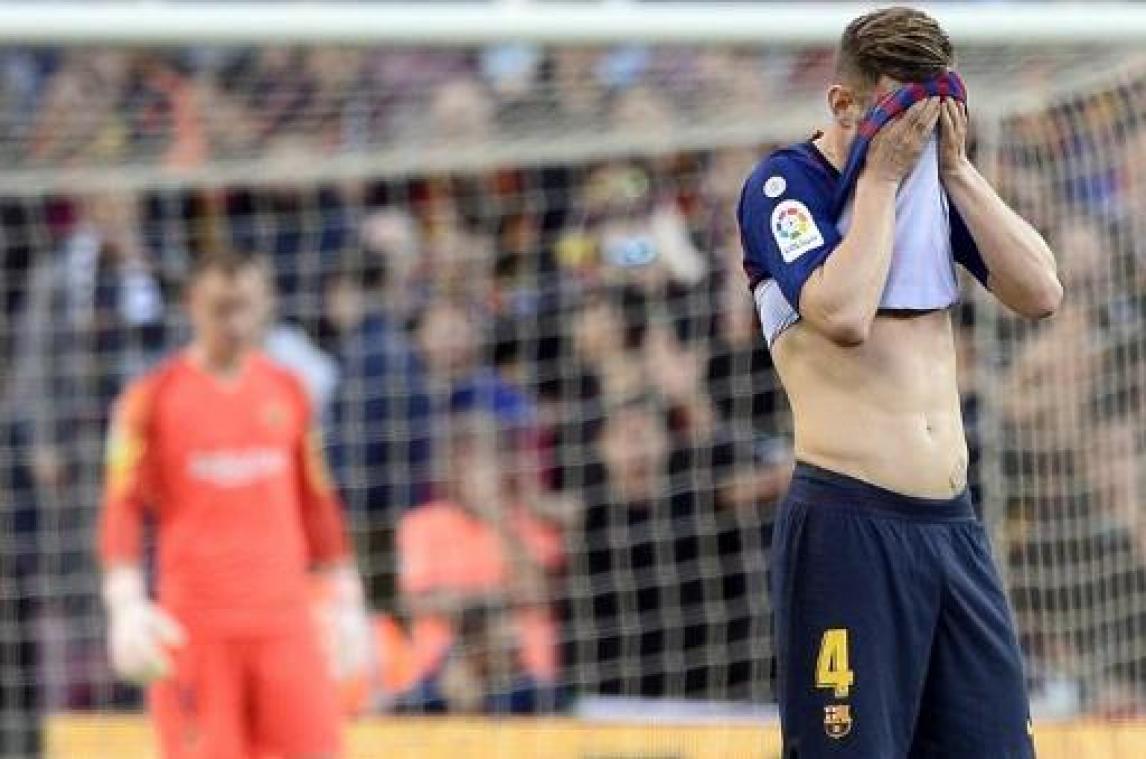 FC Barcelona gaat thuis onderuit tegen Betis