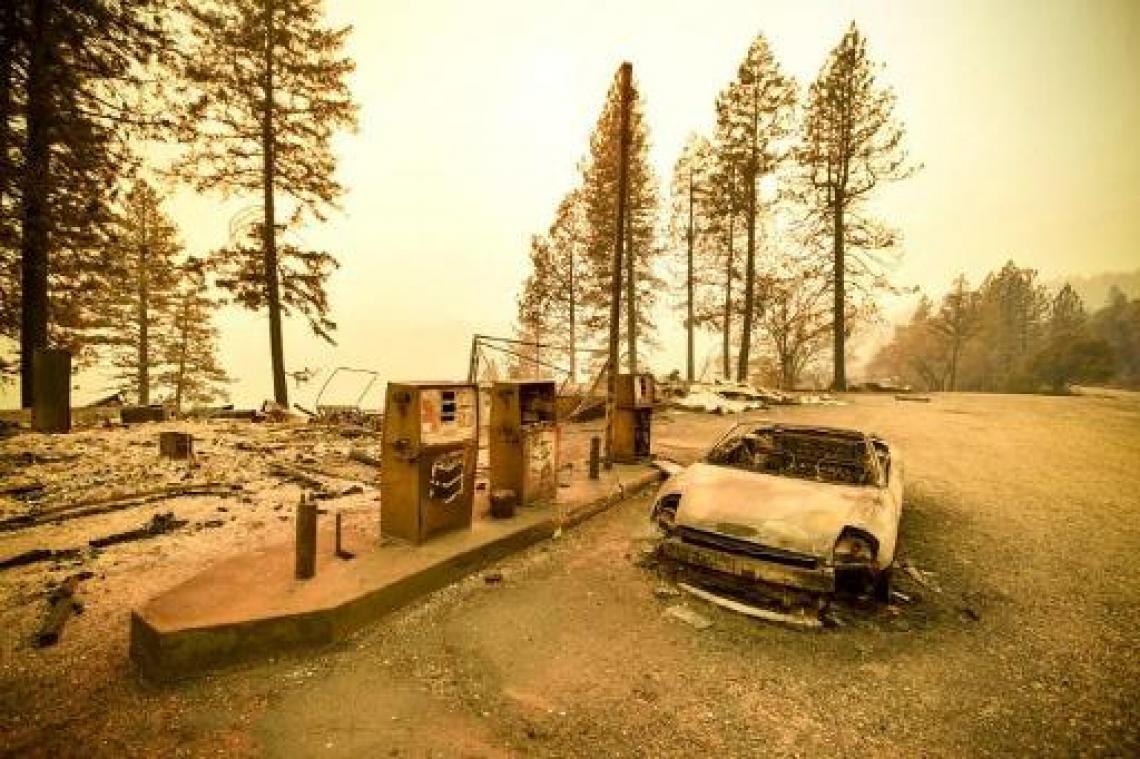 Bosbranden Californië - Wind wakkert aan - dodental op 26