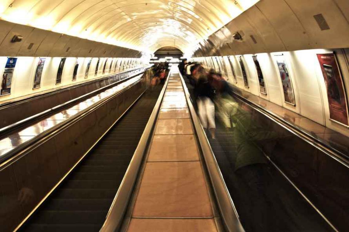 Inhalen verboden op Londense roltrappen