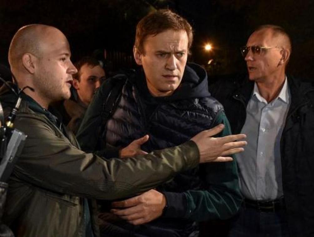 Navalny verhinderd Rusland te verlaten