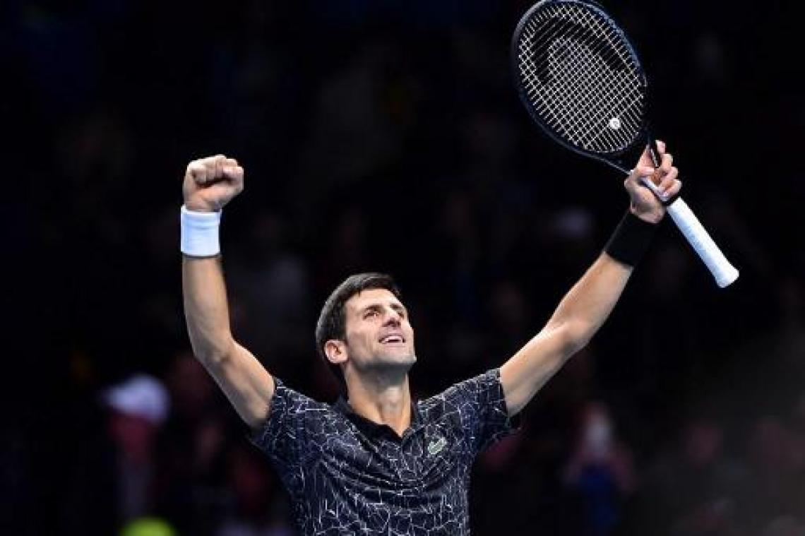 ATP Finals - Novak Djokovic verslaat John Isner in twee korte sets