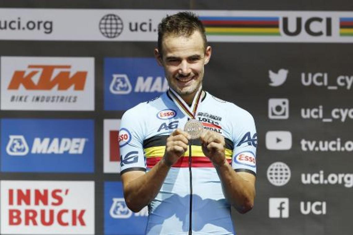 Victor Campenaerts: "Zet mijn bronzen WK-medaille boven mijn twee Europese titels"