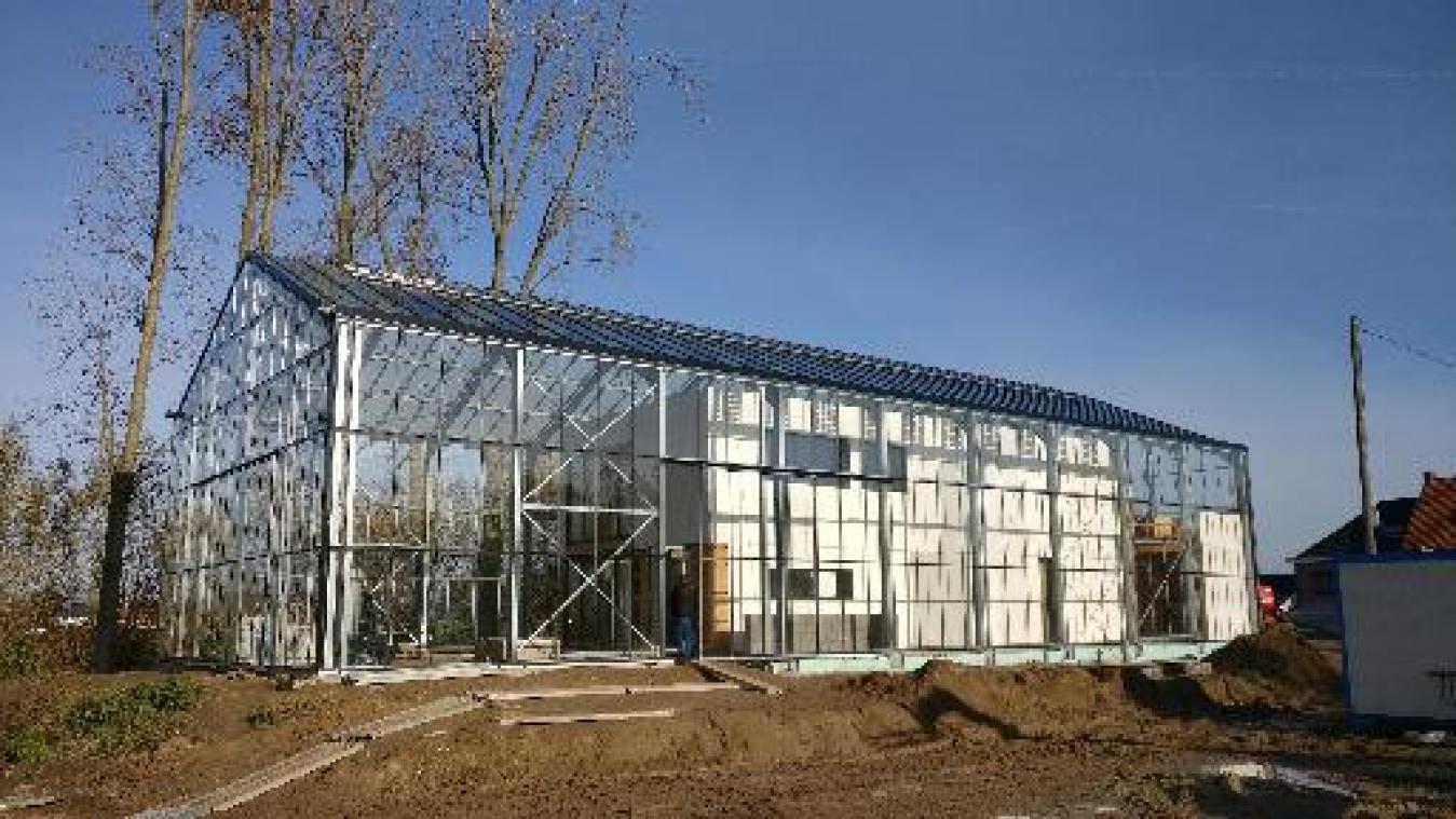 Eerste Belgische kaswoning staat in Rekkem