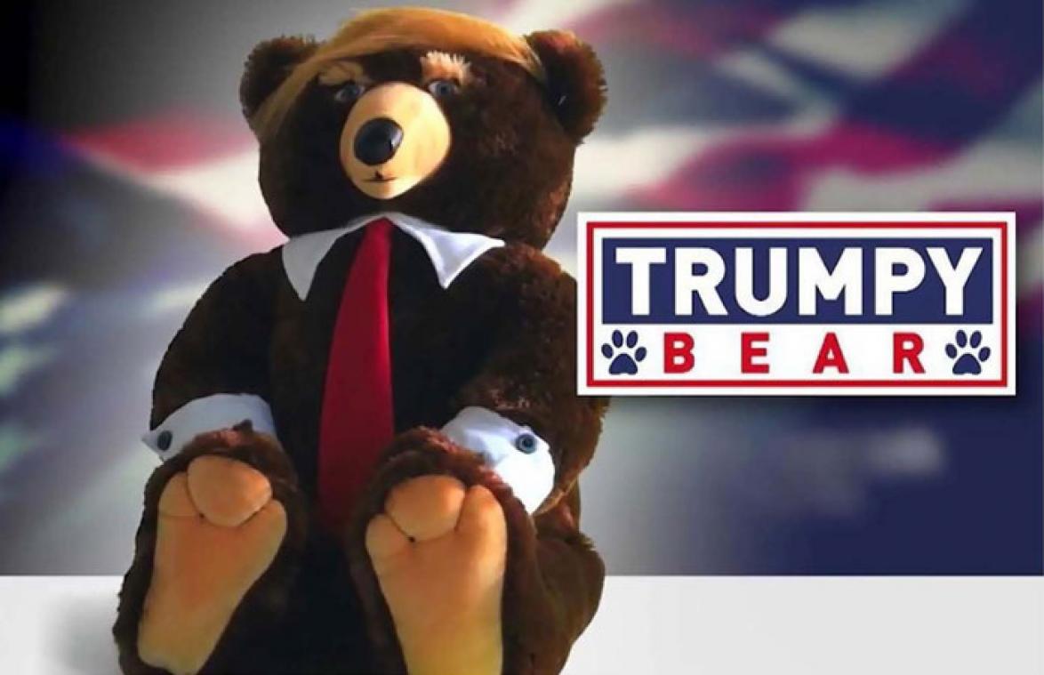 Geen grap: 'Trumpy Bear' is écht te koop