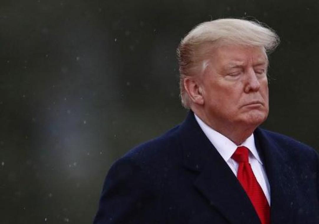 Trump heeft "beslissingsmacht" om journalisten te kiezen die hem volgen