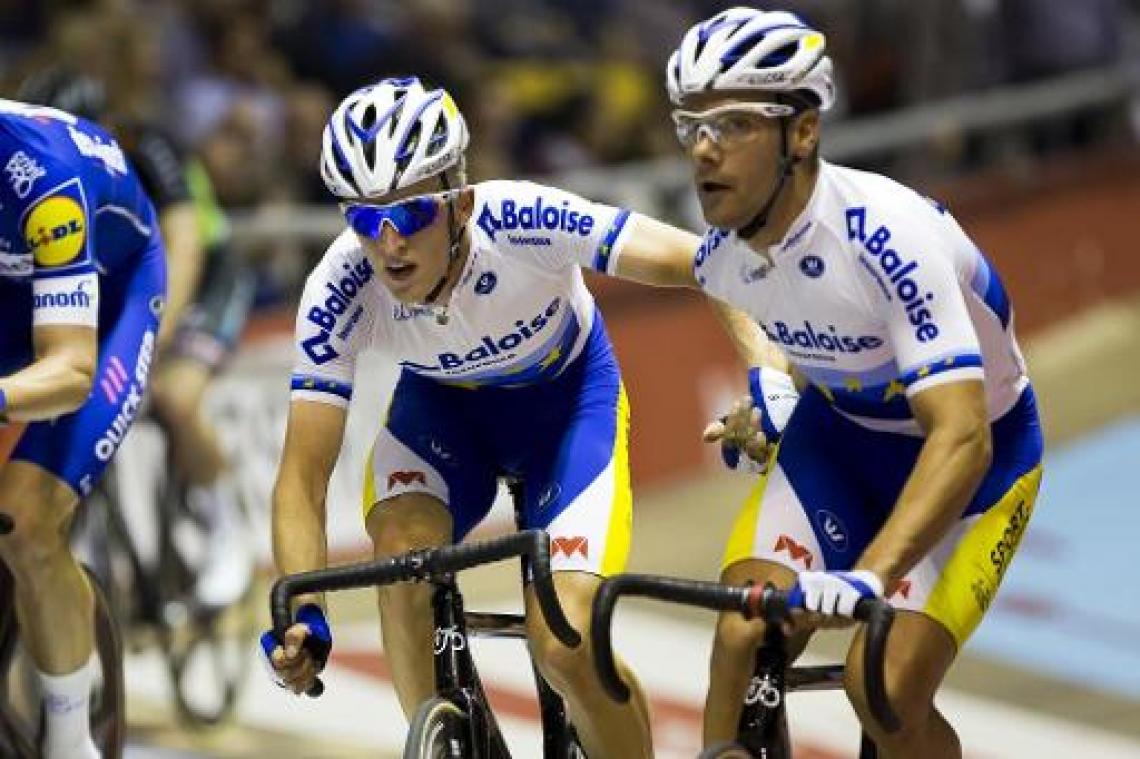 Zesdaagse van Gent - Kenny De Ketele en Robbe Ghys leiden na tweede avond