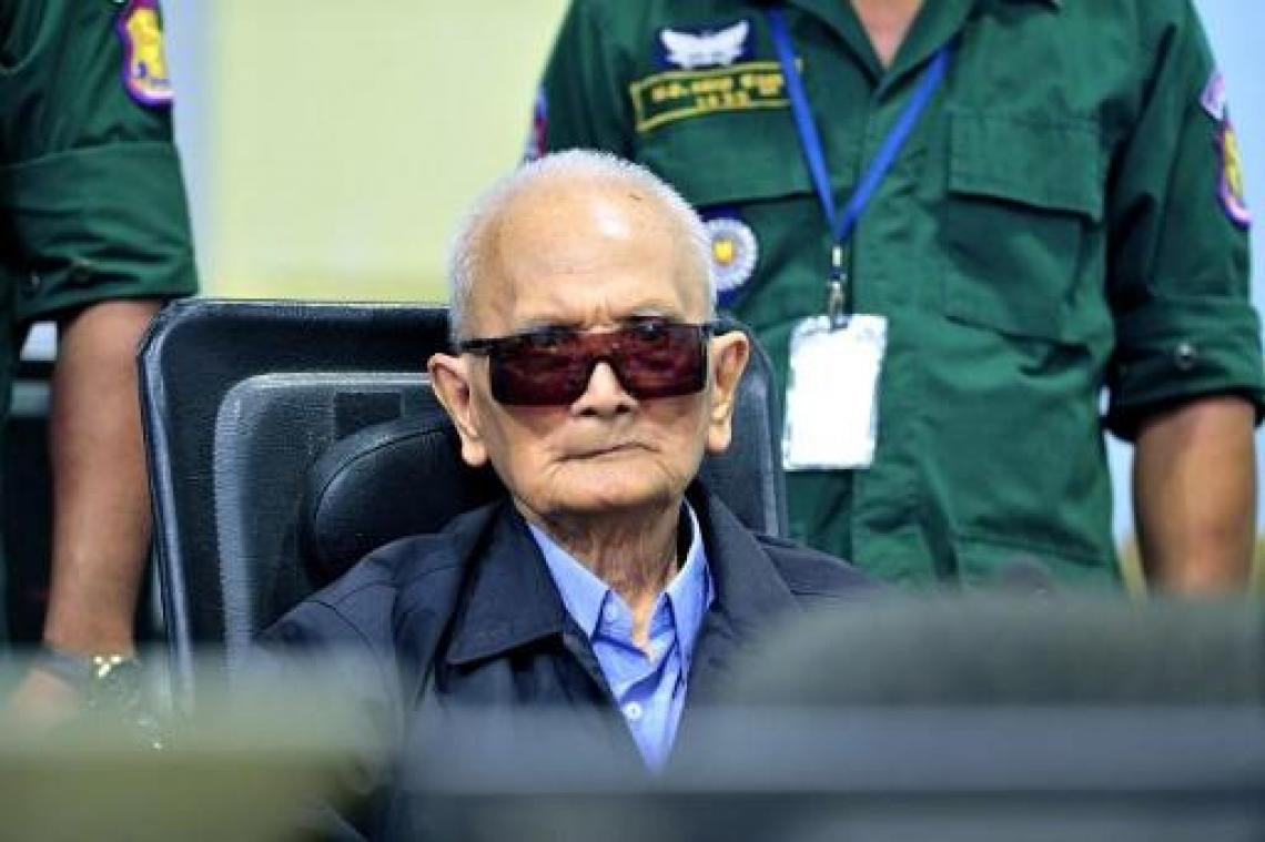 Leiders Rode Khmer voor het eerst veroordeeld voor genocide