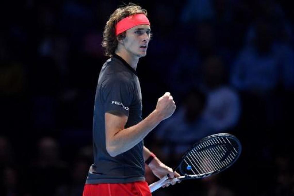 Alexander Zverev houdt Federer uit finale ATP Finals