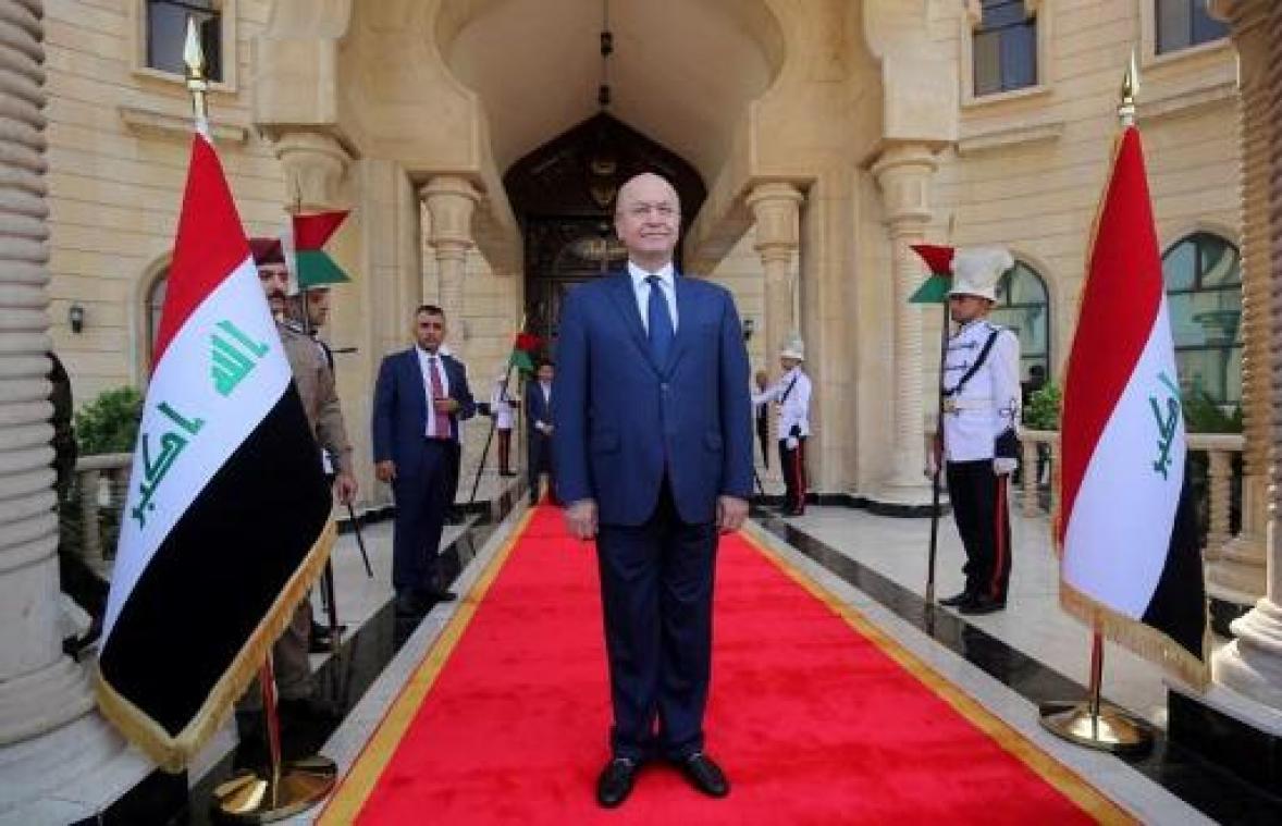 Nieuwe Iraakse president brengt eerste officiële bezoek aan Iran