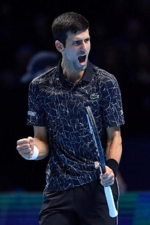 ATP Finals - Djokovic plaatst zich ten koste van Anderson voor finale