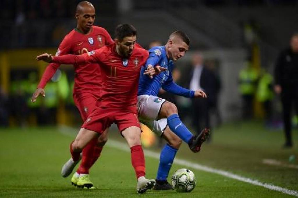 UEFA Nations League - Portugal plaatst zich voor halve finales na gelijkspel tegen Italië